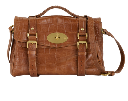 Alexa, &pound;550, Handbags, Tan, Leather, Front view